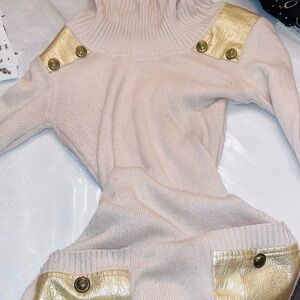 TURTLENECK SWEATER DRESS
